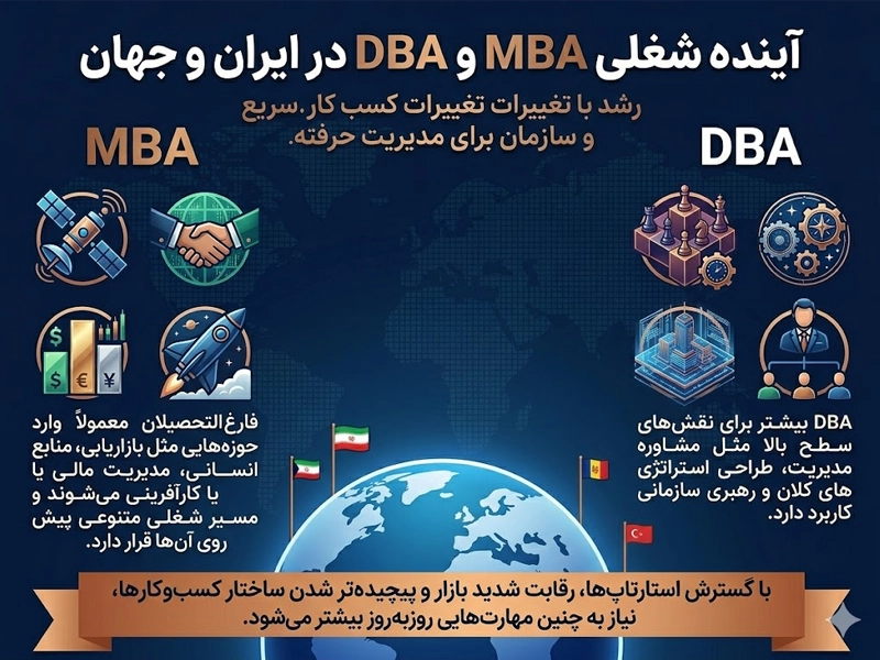 آینده شغلی MBA و DBA در ایران
